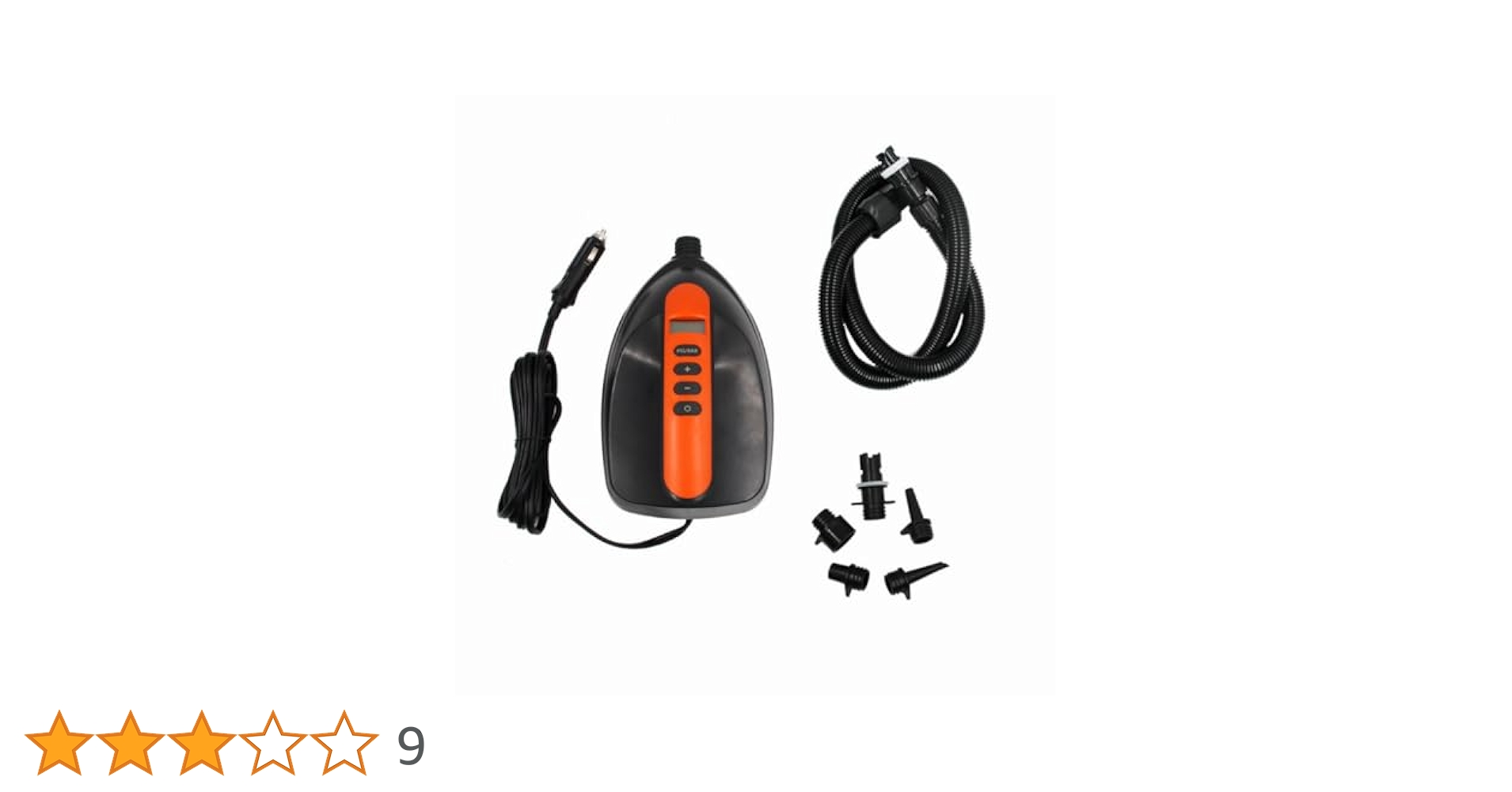 ✨新品未使用✨多機能 車用インフレータブルポンプ、ポータブル電動エアポンプ Amazon.co.jp: Dearsee SUP用 電動エアーポンプ 12V 16psiまで